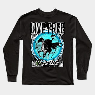 Headless Horsemen / Live free of die Long Sleeve T-Shirt